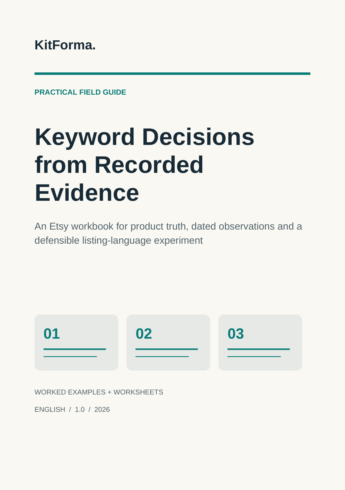 Keyword Decisions from Recorded Evidence