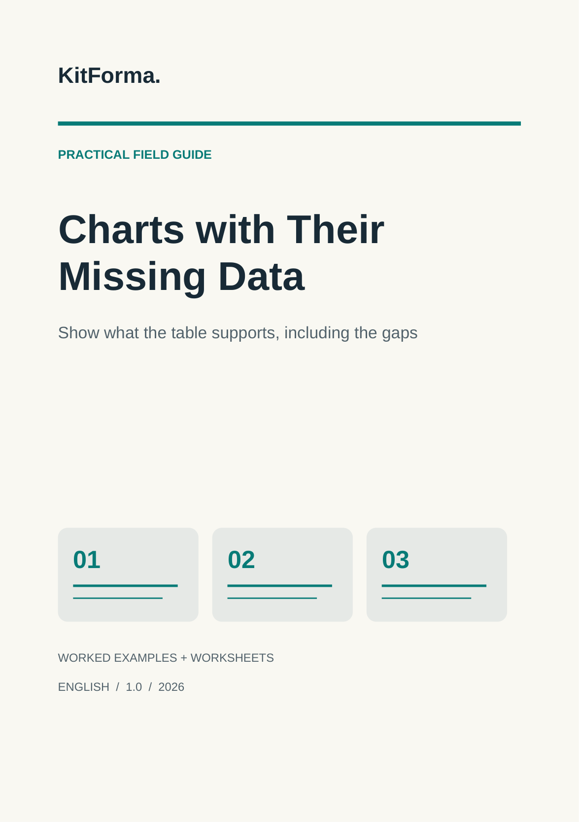 Charts with Their Missing Data